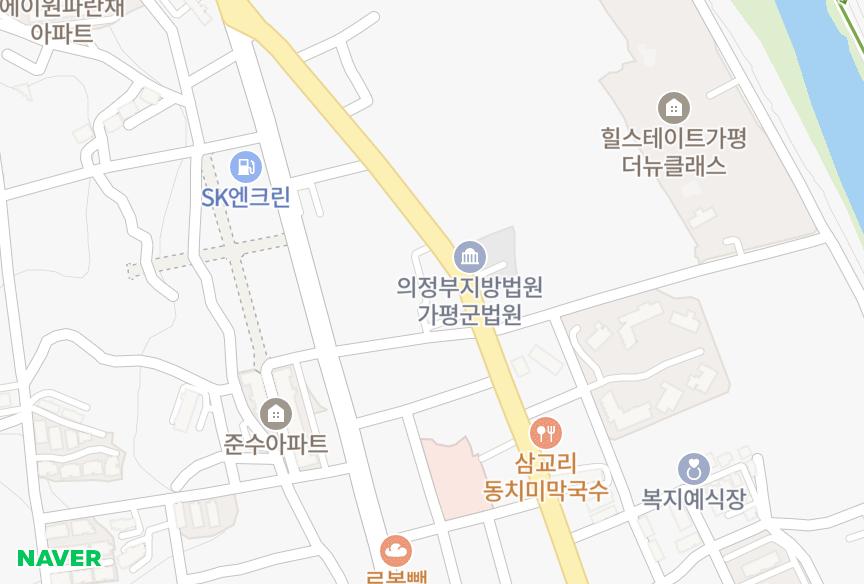 경기도 가평군 가평읍 읍내리 형진타워 위치·실거래 시세 지도