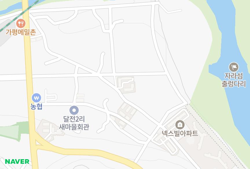 경기도 가평군 가평읍 달전리 유성 위치·실거래 시세 지도