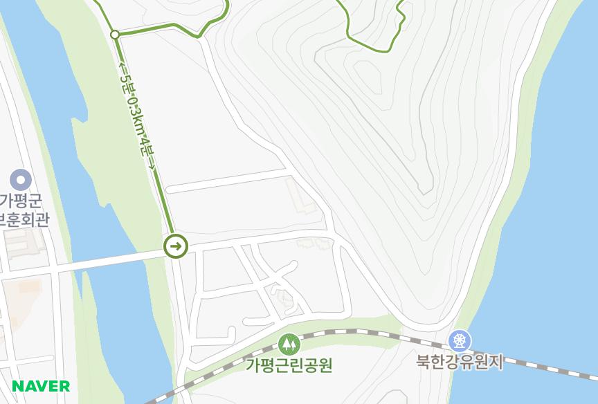 경기도 가평군 가평읍 읍내리 에덴 위치·실거래 시세 지도