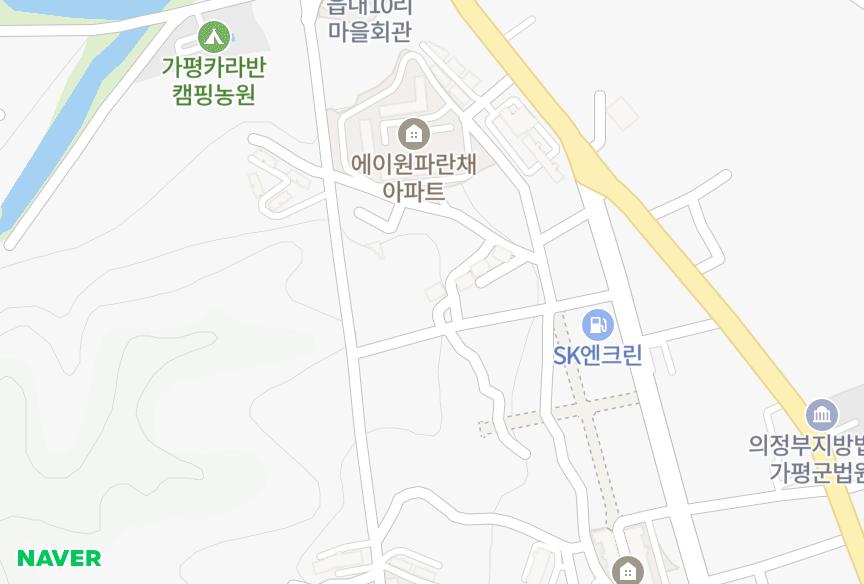 경기도 가평군 가평읍 읍내리 정명힐탑빌라라동 위치·실거래 시세 지도