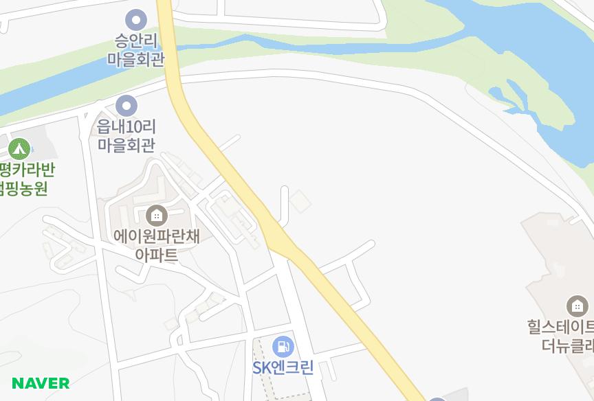 경기도 가평군 가평읍 읍내리 해오름 위치·실거래 시세 지도
