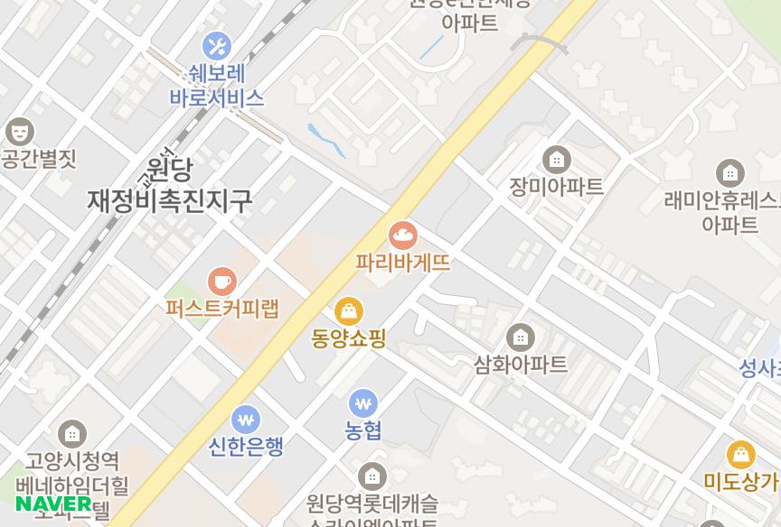 경기도 고양시 덕양구 성사동 명지캐럿86차 위치·실거래 시세 지도