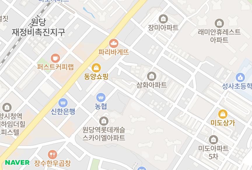 경기도 고양시 덕양구 성사동 세현 위치·실거래 시세 지도