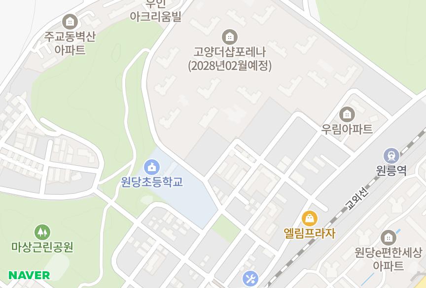 경기도 고양시 덕양구 주교동 신성 위치·실거래 시세 지도