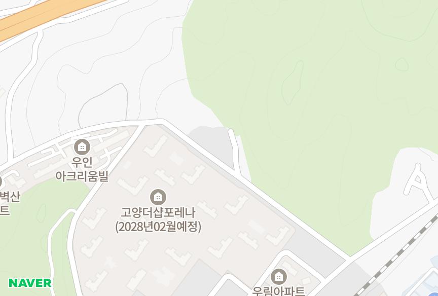 경기도 고양시 덕양구 주교동 산장 위치·실거래 시세 지도