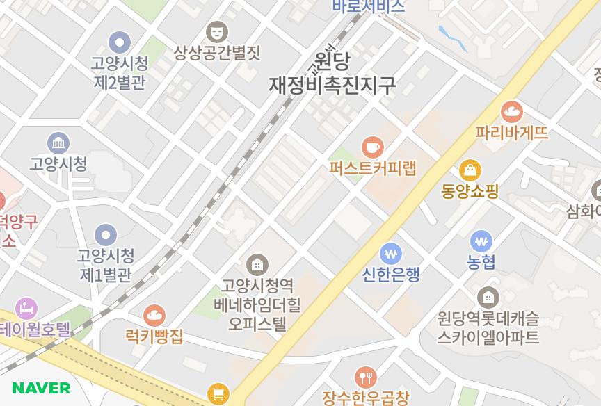 경기도 고양시 덕양구 주교동 장미2차 위치·실거래 시세 지도