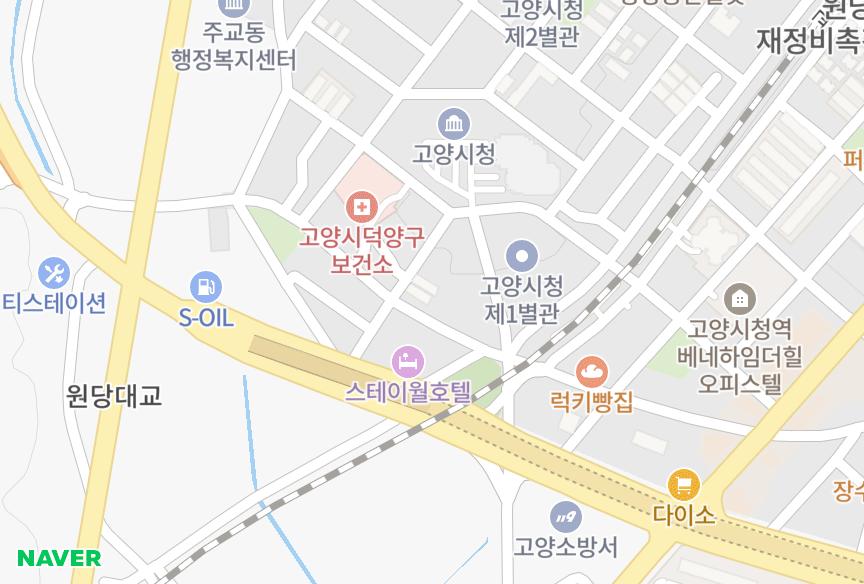 경기도 고양시 덕양구 주교동 신정베스트빌 위치·실거래 시세 지도