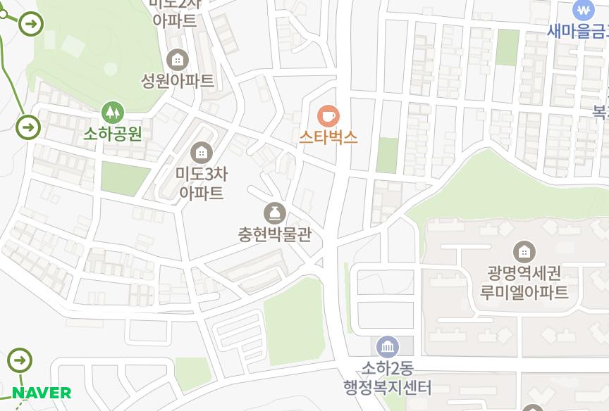 경기도 광명시 소하동 윤정하이빌 위치·실거래 시세 지도