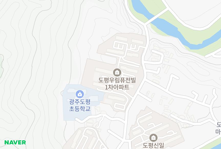 경기도 광주시 초월읍 도평리 도평우림퓨전빌1차 위치·실거래 시세 지도