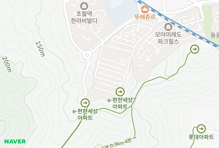 경기도 광주시 초월읍 쌍동리 초월e편한세상2단지 위치·실거래 시세 지도