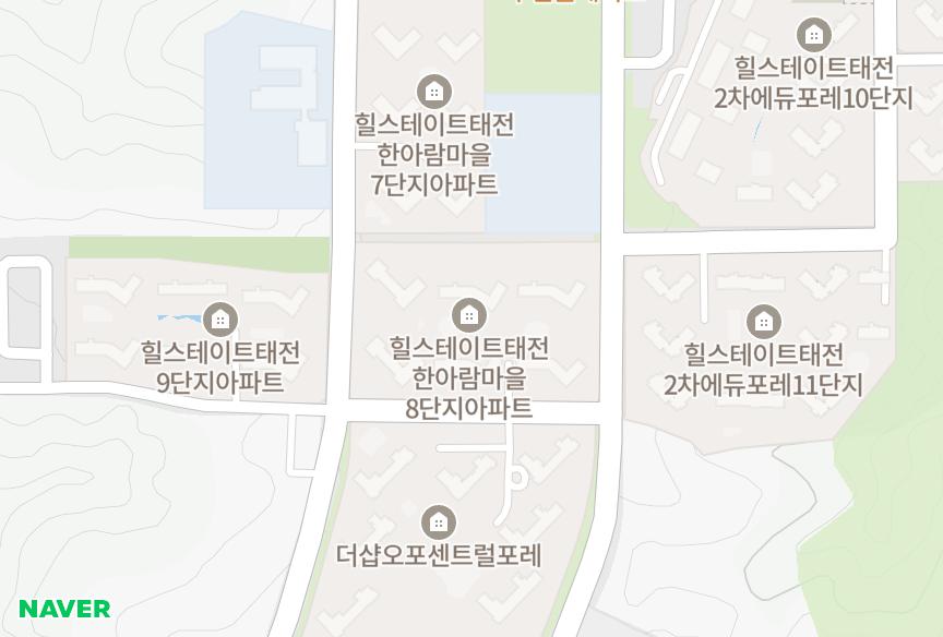 경기도 광주시 태전동 힐스테이트태전6차 위치·실거래 시세 지도