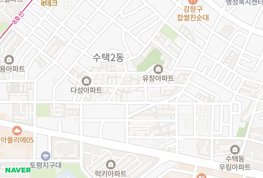 경기도 구리시 수택동 골든빌리지 위치·실거래 시세 지도
