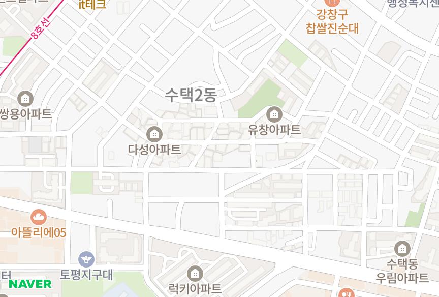 경기도 구리시 수택동 리라 위치·실거래 시세 지도