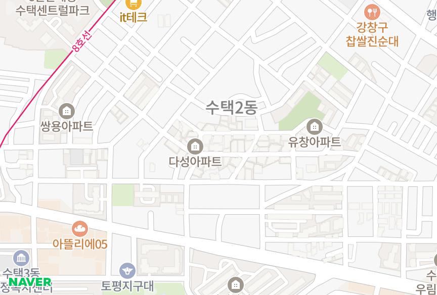 경기도 구리시 수택동 대동 위치·실거래 시세 지도