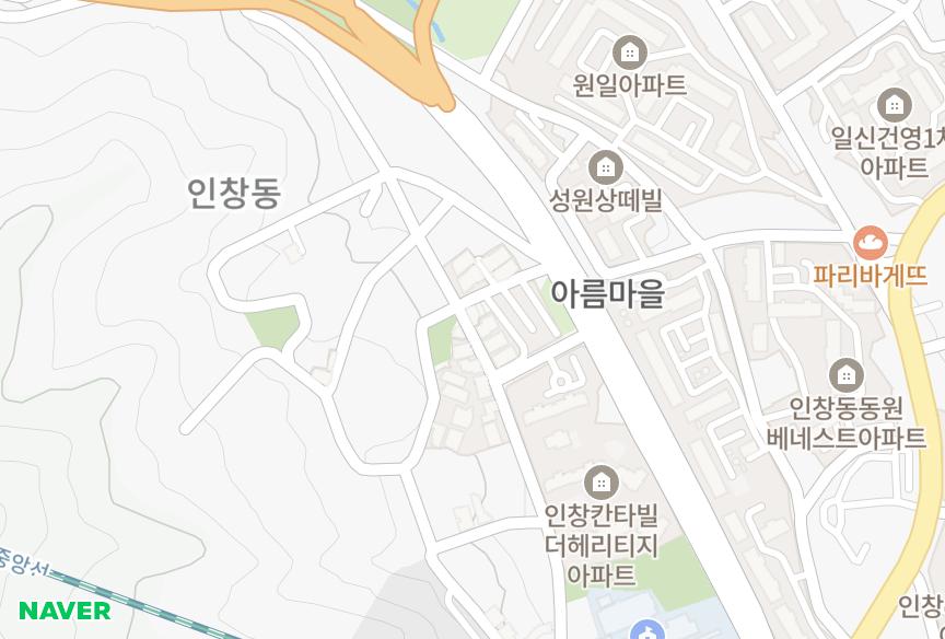경기도 구리시 인창동 대양 위치·실거래 시세 지도