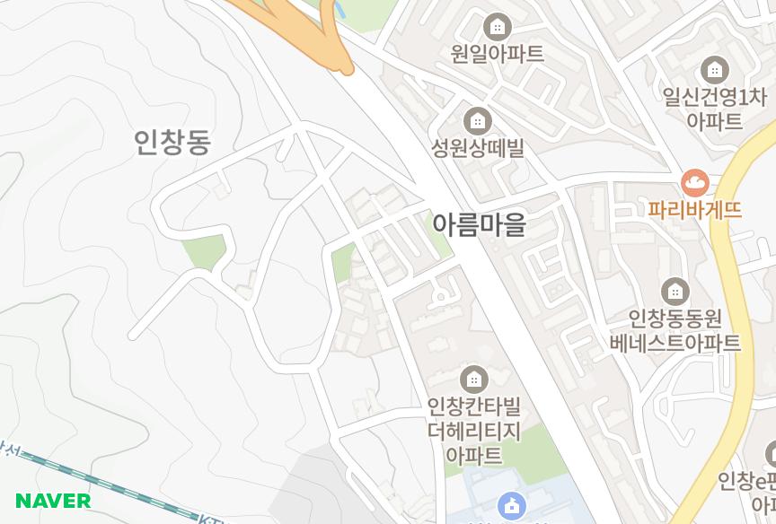 경기도 구리시 인창동 이건필그린 위치·실거래 시세 지도