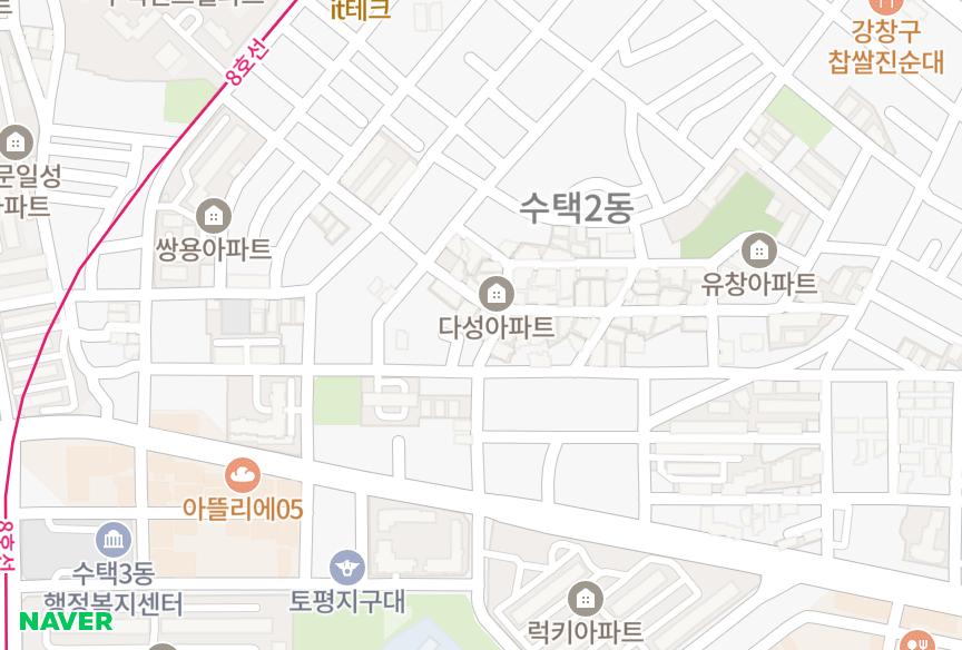 경기도 구리시 수택동 대원 위치·실거래 시세 지도