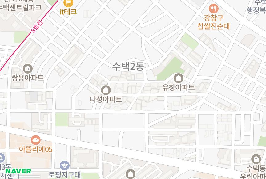 경기도 구리시 수택동 (625-0) 위치·실거래 시세 지도