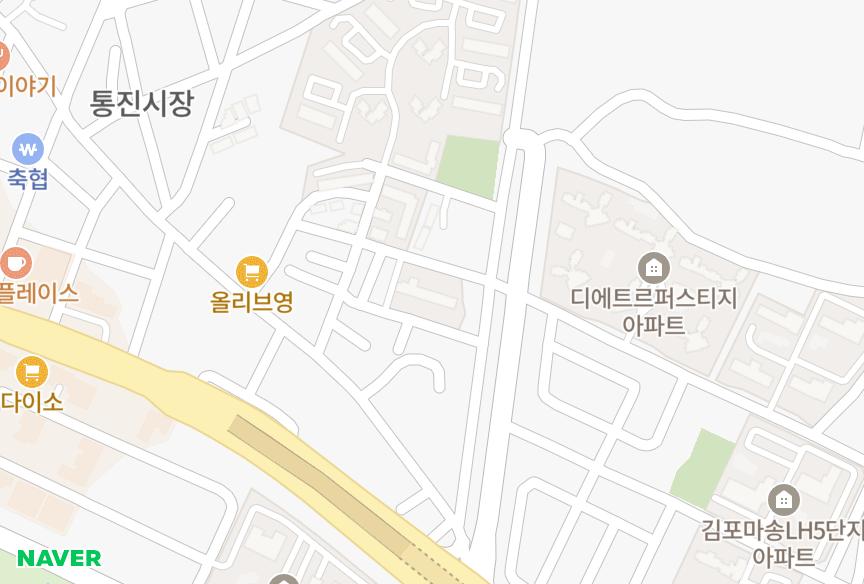 경기도 김포시 통진읍 서암리 화수싱그리아 위치·실거래 시세 지도
