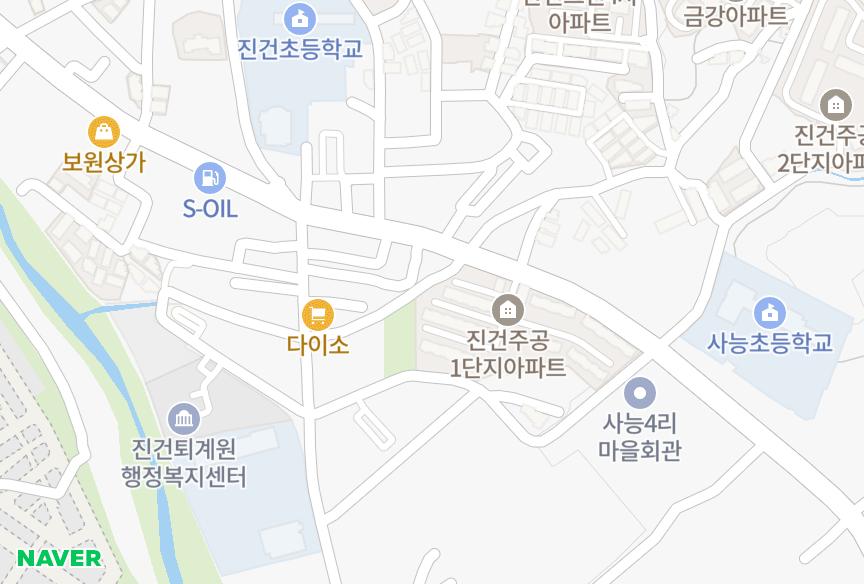 경기도 남양주시 진건읍 용정리 남양주진건주공 위치·실거래 시세 지도