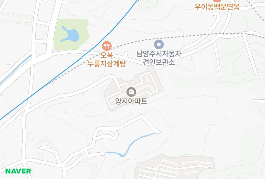 경기도 남양주시 평내동 양지 위치·실거래 시세 지도