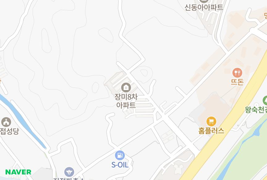 경기도 남양주시 진접읍 장현리 장미 위치·실거래 시세 지도