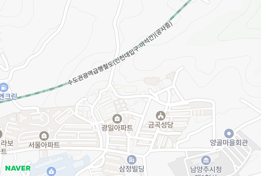 경기도 남양주시 금곡동 금성훼밀리 위치·실거래 시세 지도