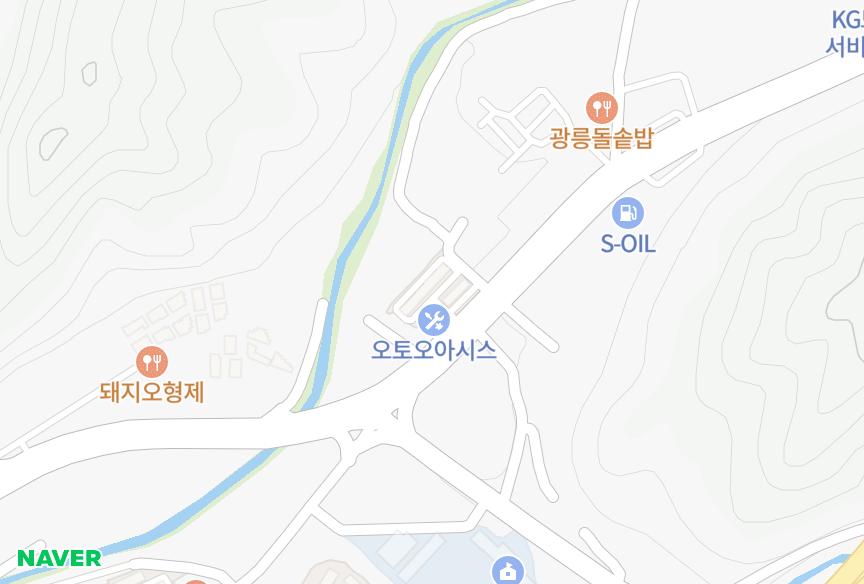 경기도 남양주시 진접읍 팔야리 광릉 위치·실거래 시세 지도
