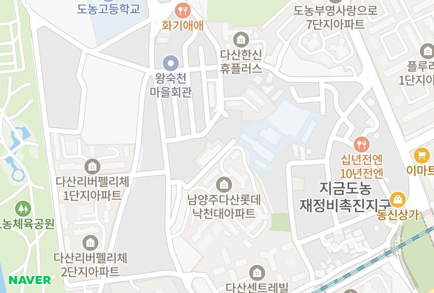 경기도 남양주시 다산동 창조 위치·실거래 시세 지도