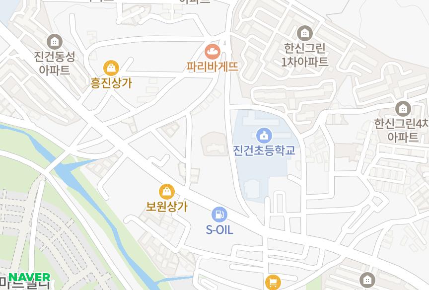 경기도 남양주시 진건읍 용정리 심미에셈빌 위치·실거래 시세 지도