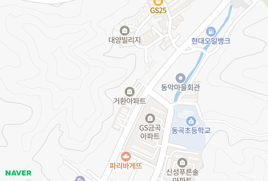 경기도 남양주시 금곡동 거환 위치·실거래 시세 지도