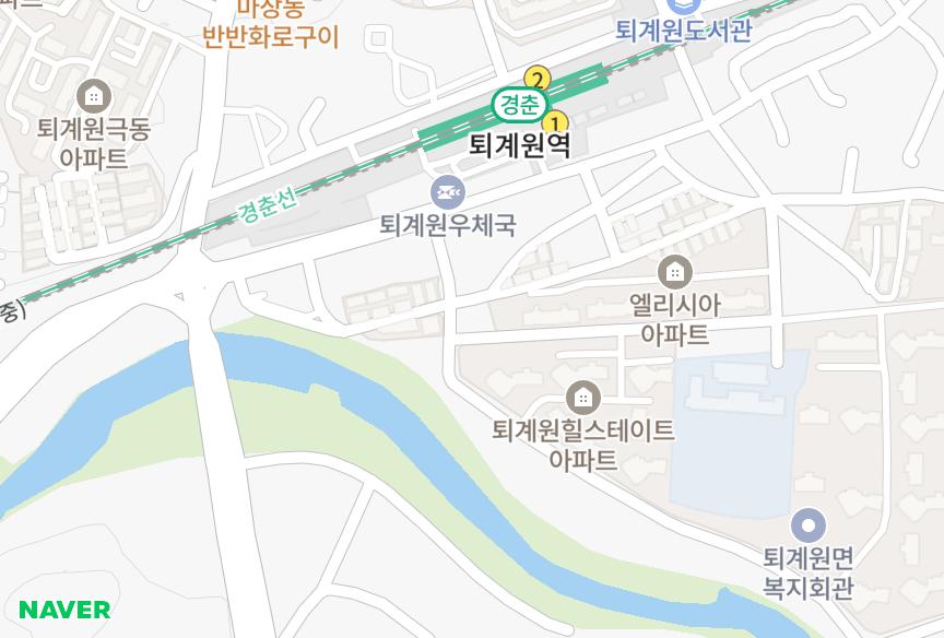 경기도 남양주시 퇴계원읍 퇴계원리 신현대 위치·실거래 시세 지도