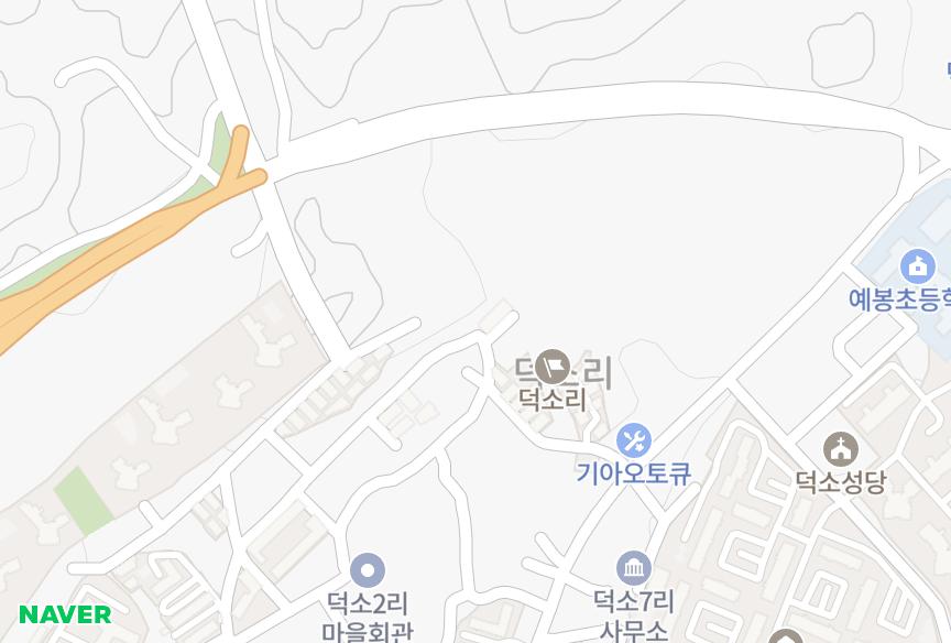 경기도 남양주시 와부읍 덕소리 금정 위치·실거래 시세 지도