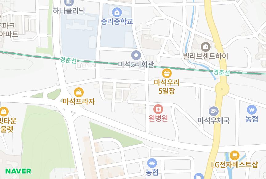 경기도 남양주시 화도읍 창현리 대광 위치·실거래 시세 지도