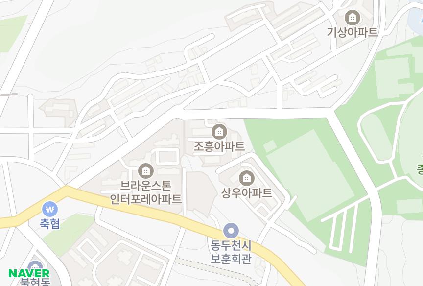 경기도 동두천시 생연동 조흥 위치·실거래 시세 지도