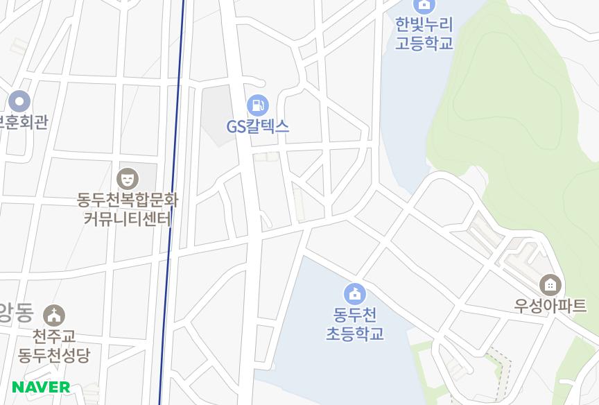 경기도 동두천시 생연동 생연화성아파트1차 위치·실거래 시세 지도