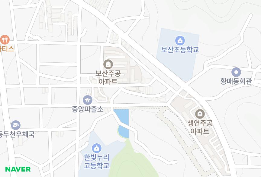 경기도 동두천시 생연동 생연화성아파트6차 위치·실거래 시세 지도