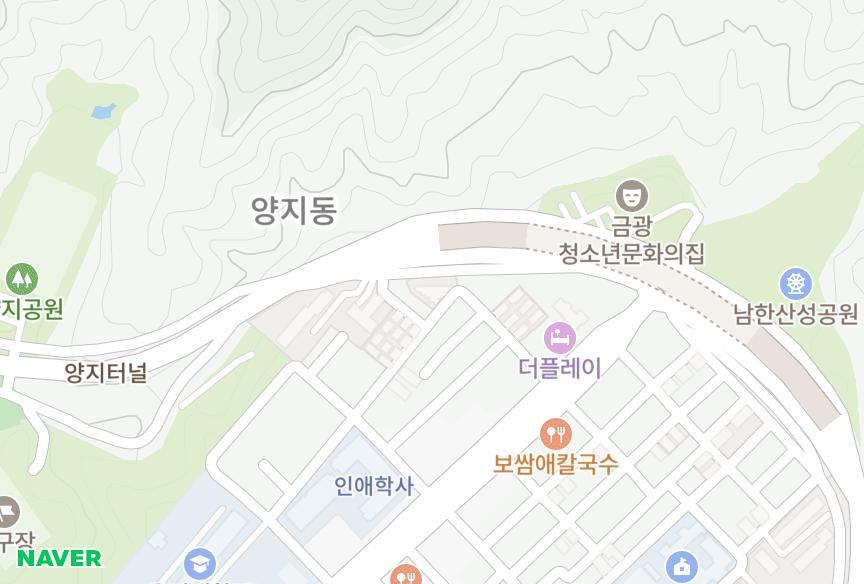경기도 성남시 수정구 양지동 미성 위치·실거래 시세 지도
