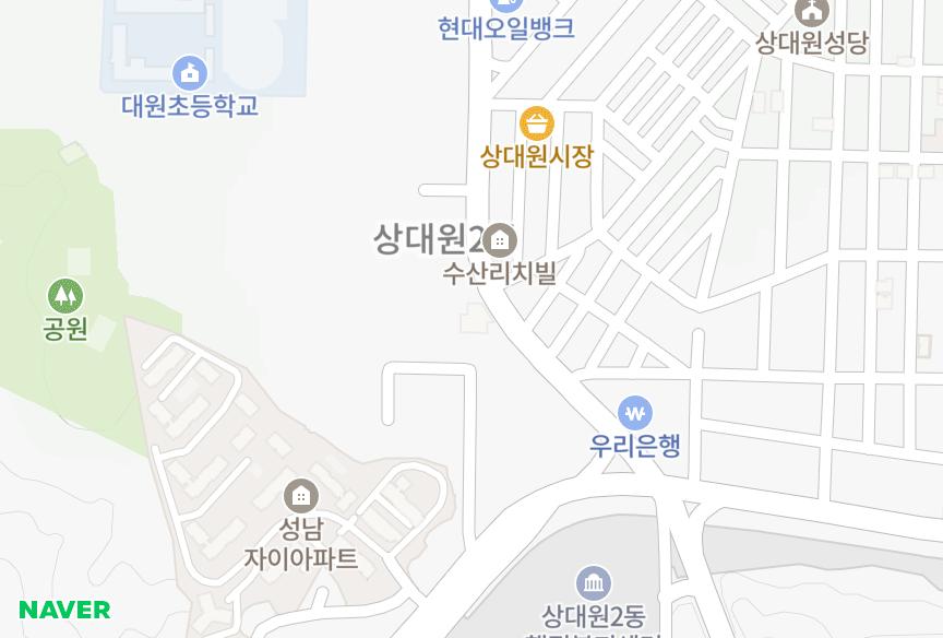 경기도 성남시 중원구 상대원동 월드뷰 위치·실거래 시세 지도