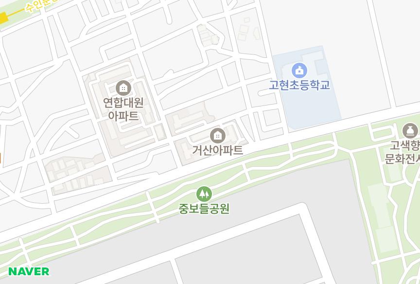 경기도 수원시 권선구 고색동 거산1차 위치·실거래 시세 지도