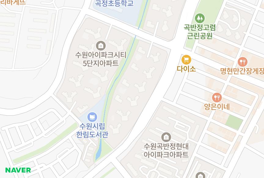 경기도 수원시 권선구 권선동 수원아이파크시티6단지 위치·실거래 시세 지도
