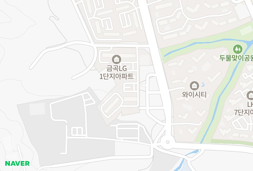 경기도 수원시 권선구 금곡동 엘지빌리지1차 위치·실거래 시세 지도