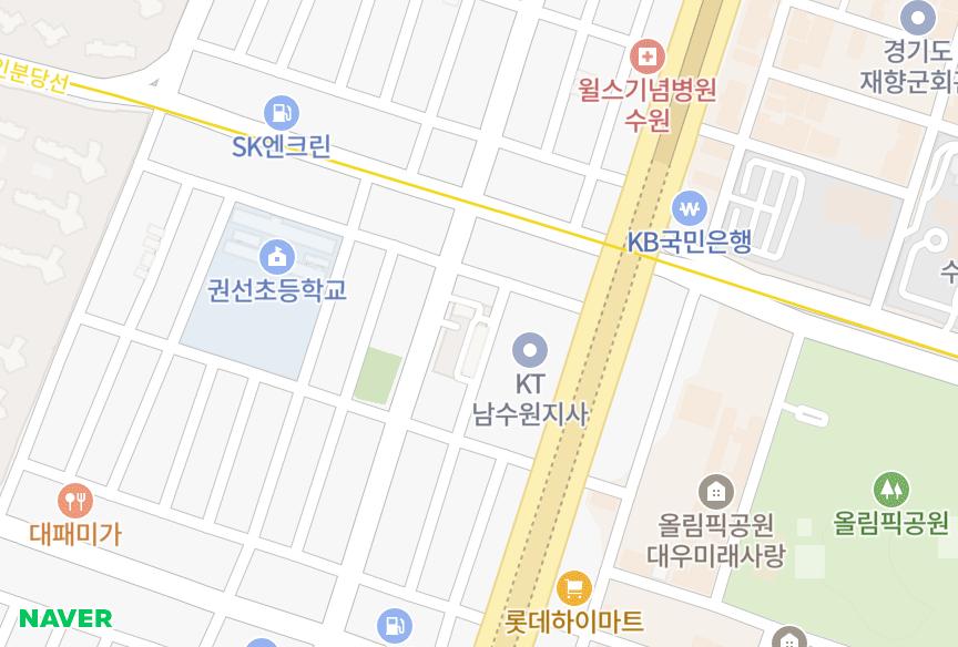 경기도 수원시 권선구 권선동 문영 위치·실거래 시세 지도