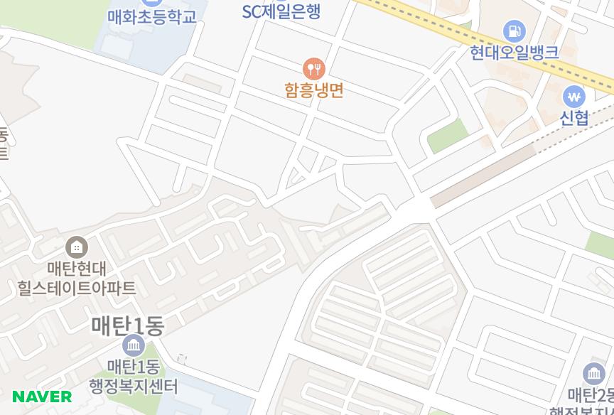 경기도 수원시 영통구 매탄동 재왕아트빌 위치·실거래 시세 지도