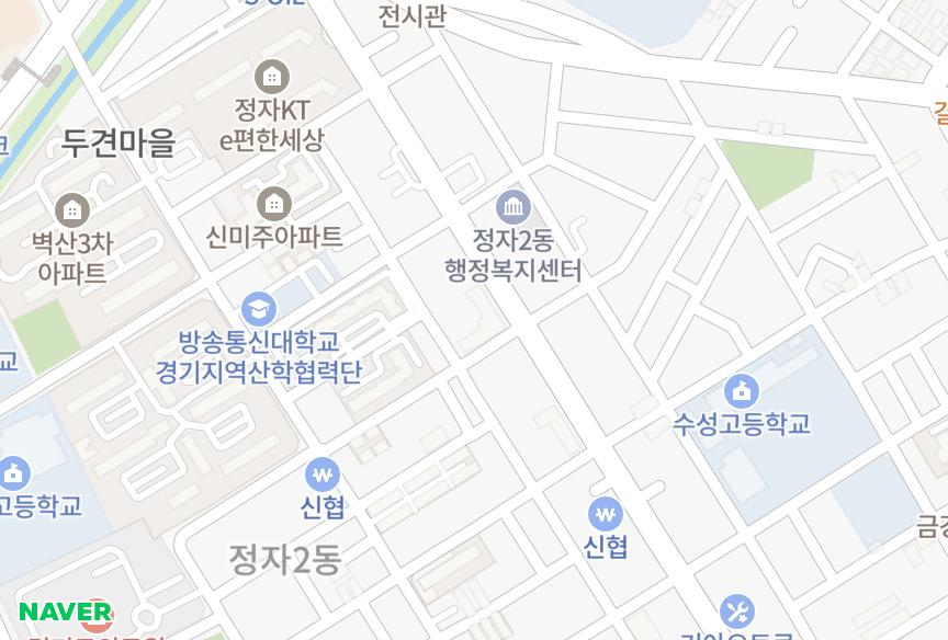 경기도 수원시 장안구 정자동 보은 위치·실거래 시세 지도
