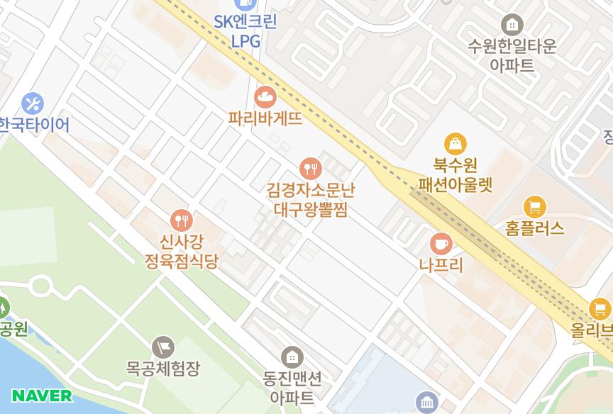 경기도 수원시 장안구 송죽동 삼풍프라자빌라트 위치·실거래 시세 지도