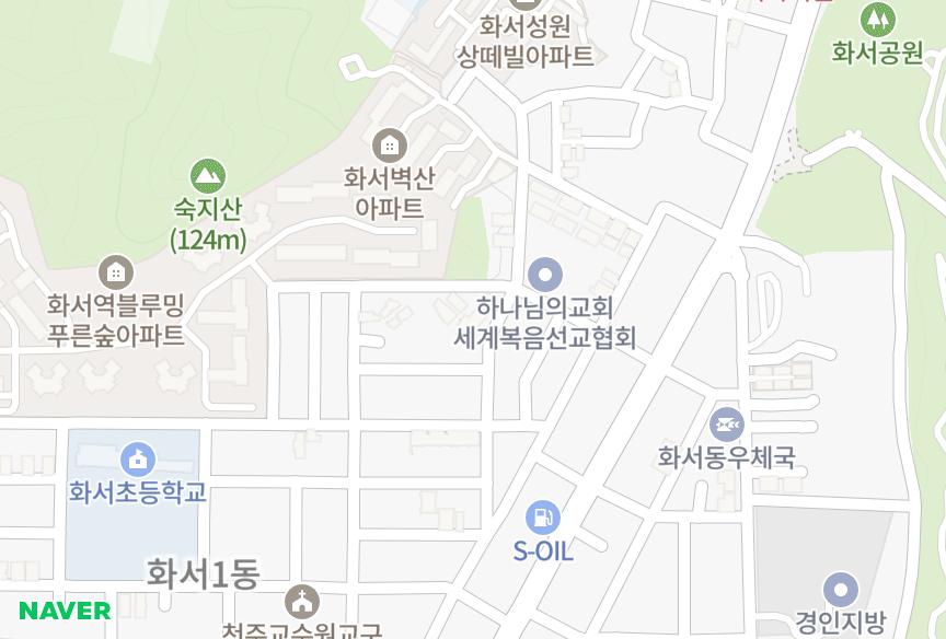 경기도 수원시 팔달구 화서동 화서익주 위치·실거래 시세 지도