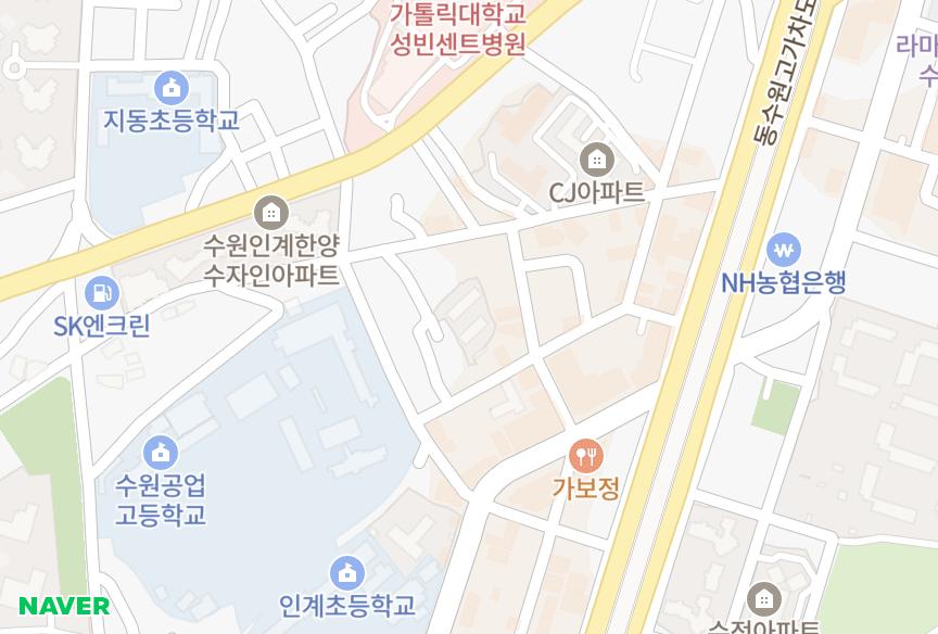 경기도 수원시 팔달구 인계동 무궁화 위치·실거래 시세 지도