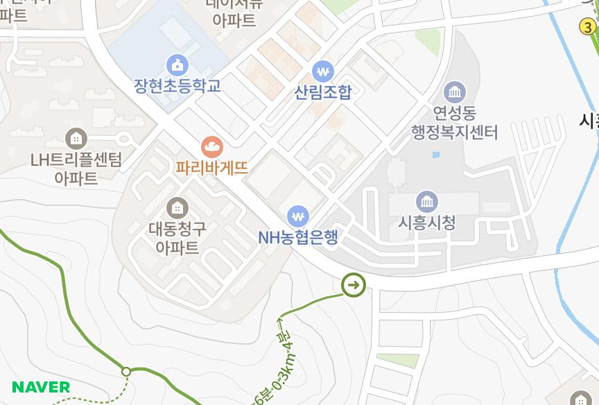 경기도 시흥시 장현동 장현II엔플러스빌 위치·실거래 시세 지도