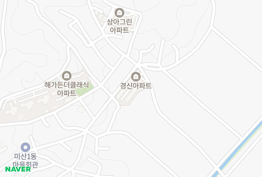 경기도 시흥시 미산동 경신 위치·실거래 시세 지도